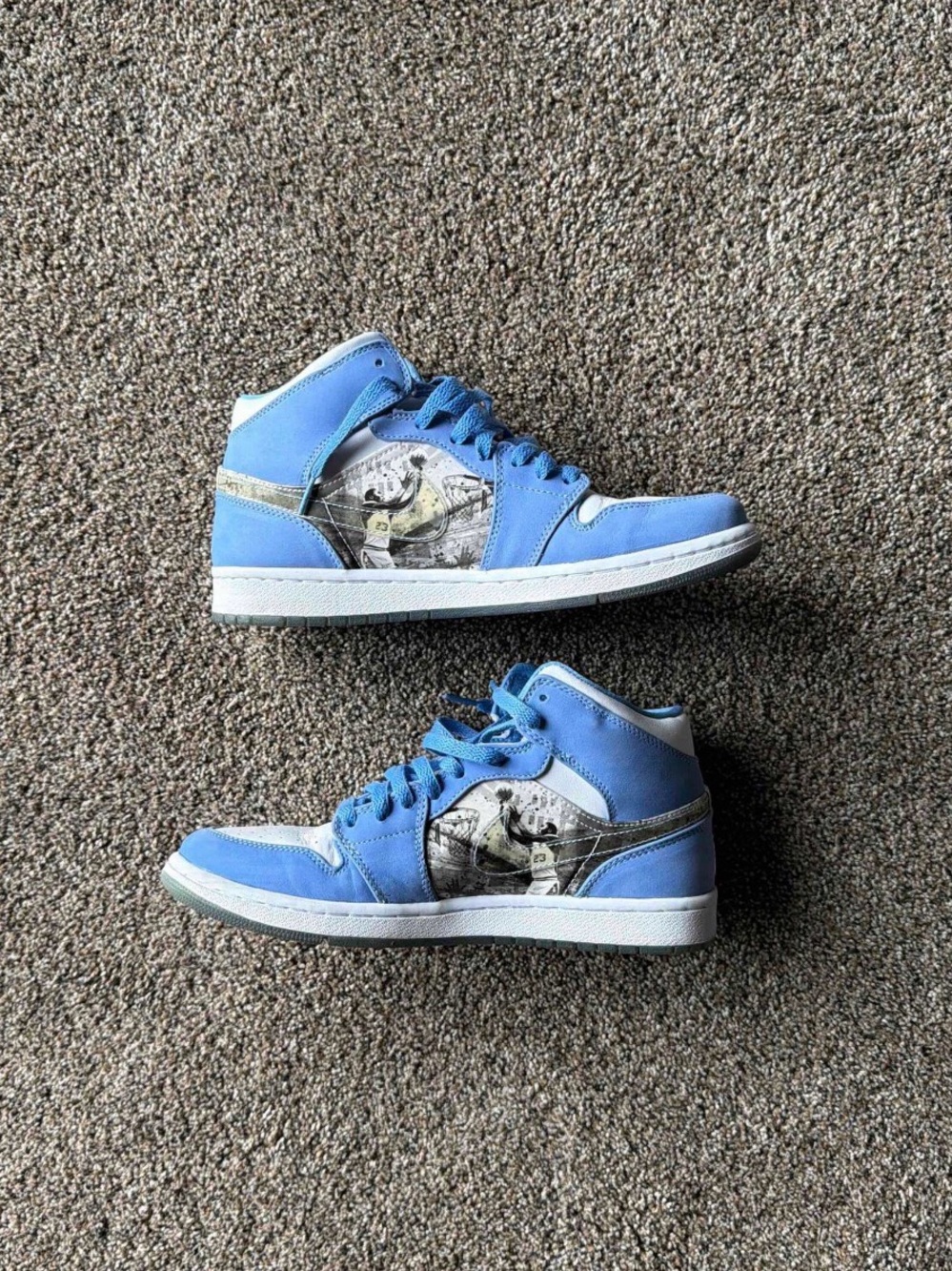 Classic Men’s Jordan 1 Retro Alpha‘university blue’
